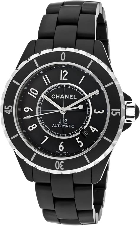 chanel j12 matte black|chanel j12 watch price list.